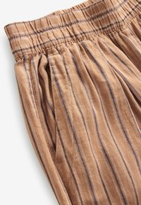 Next WIDE LEG - Nohavice - orange stripe