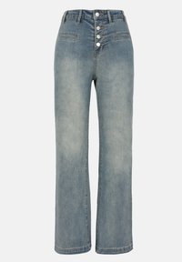 Unselected, light blue wash