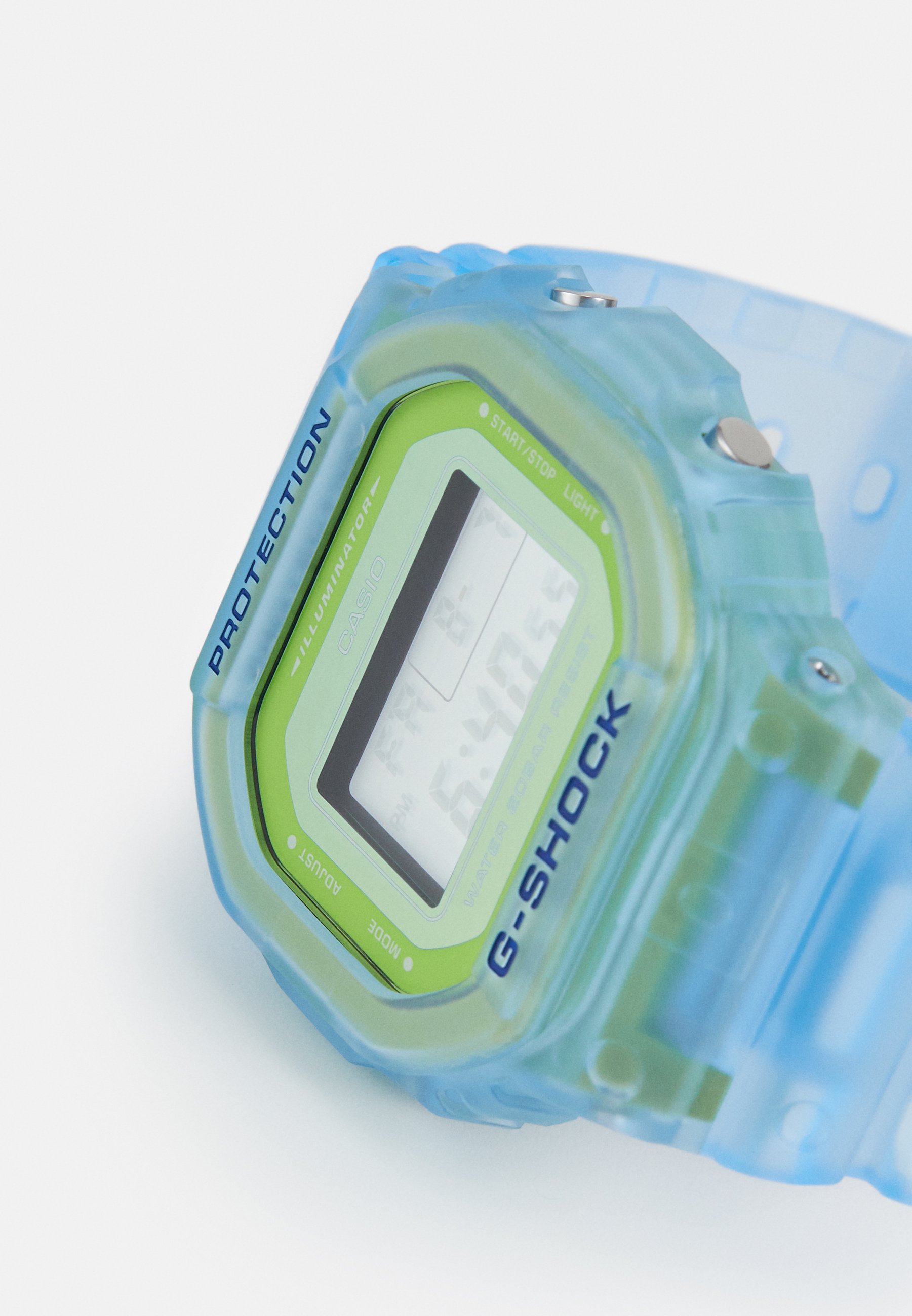 g shock matte blue