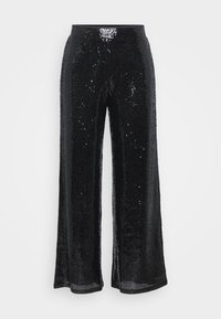 ONLBECCA SEQUINS - Broek - black