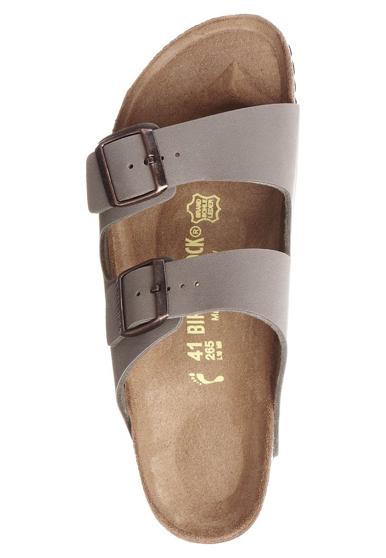Herren Sandalen | Birkenstock ARIZONA NARROW FIT Pantolette flach stone/grau - XA71571 Herren Sandalen | Birkenstock ARIZONA NARROW FIT Pantolette flach stone/grau - XA71571