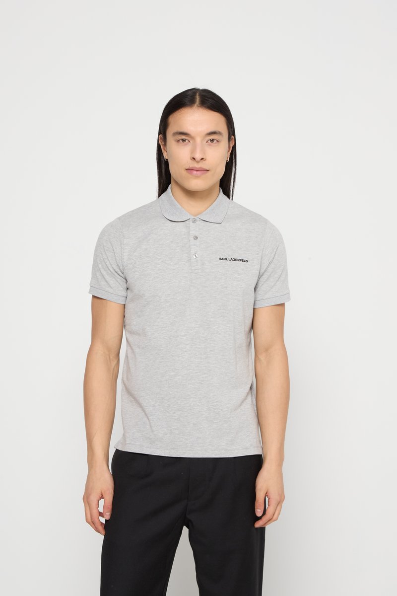Karl Lagerfeld Poloshirt lichtgrijs