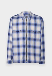 SOMETHING IN THE WAY ZIP - Chemise - blue/white