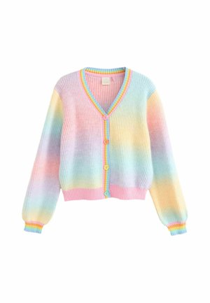 Little Bird, V-NECK CARDIGAN - Strickjacke - rainbow ombre