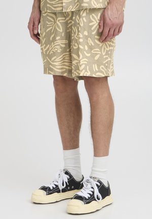 Solid SDLIAM LINEN MIX - Shorts - vetiver