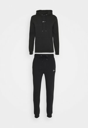 SET - Sweat à capuche - black