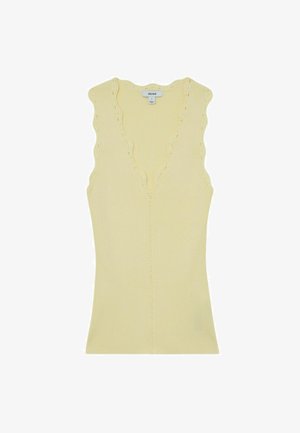 Reiss, Top - buttermilk yellow