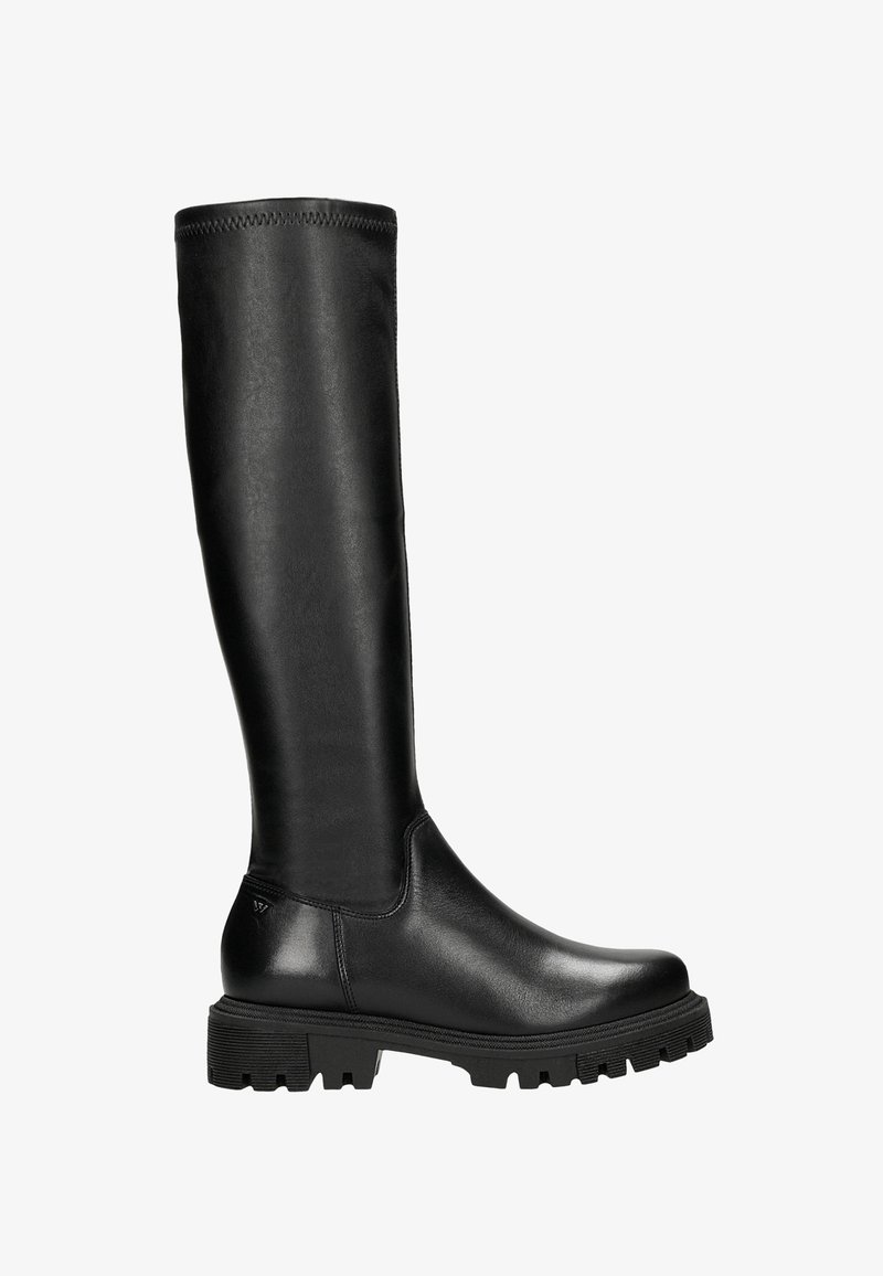 Wojas Botas con plataforma - black