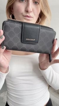 Anna Field Monedero - black/grey