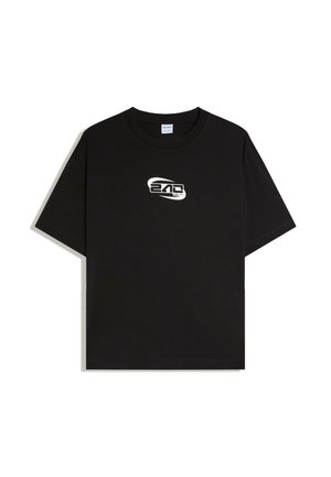 Bershka, SHORT SLEEVE - T-SHIRT - T-shirt imprimé - black
