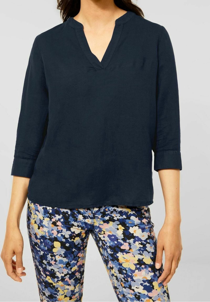 Street One Blouse - dark blue