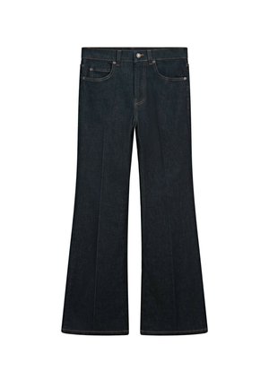 Massimo Dutti, HIGH-WAIST SKINNY FLARE JEANS 05080824 - Jeans Bootcut - dark blue