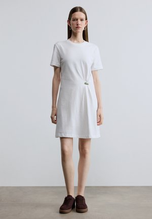 Rochie din jerseu - blanc