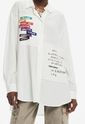 Hemdbluse - white
