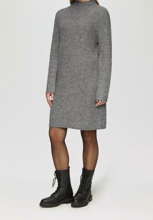 Strickkleid - dark grey