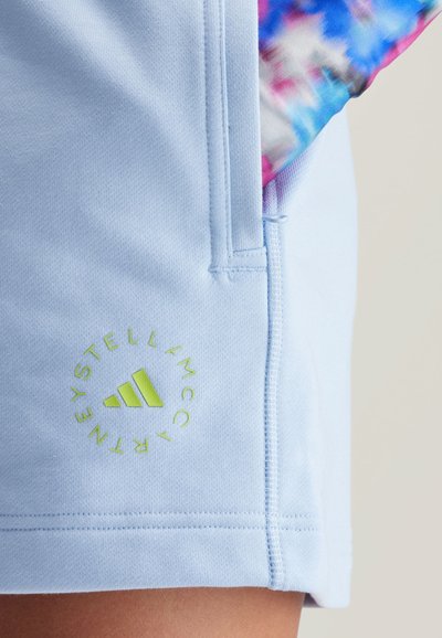 adidas by Stella McCartney TERRY SHO - Träningsshorts - glow blue