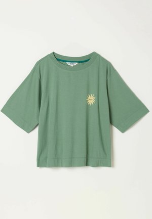 FatFace, REGULAR FIT - SOLEIL GRAPHIC T SHIRT . - T-Shirt print - green