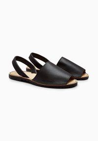 Next BEACH - Páskové sandály  - black leather