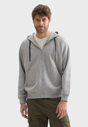 TAPE - Sweat zippé - light grey