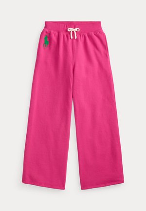 BIG PONY FLEECE WIDE-LEG SWEATPANT 7-14Y - Dresside alumine osa - college pink