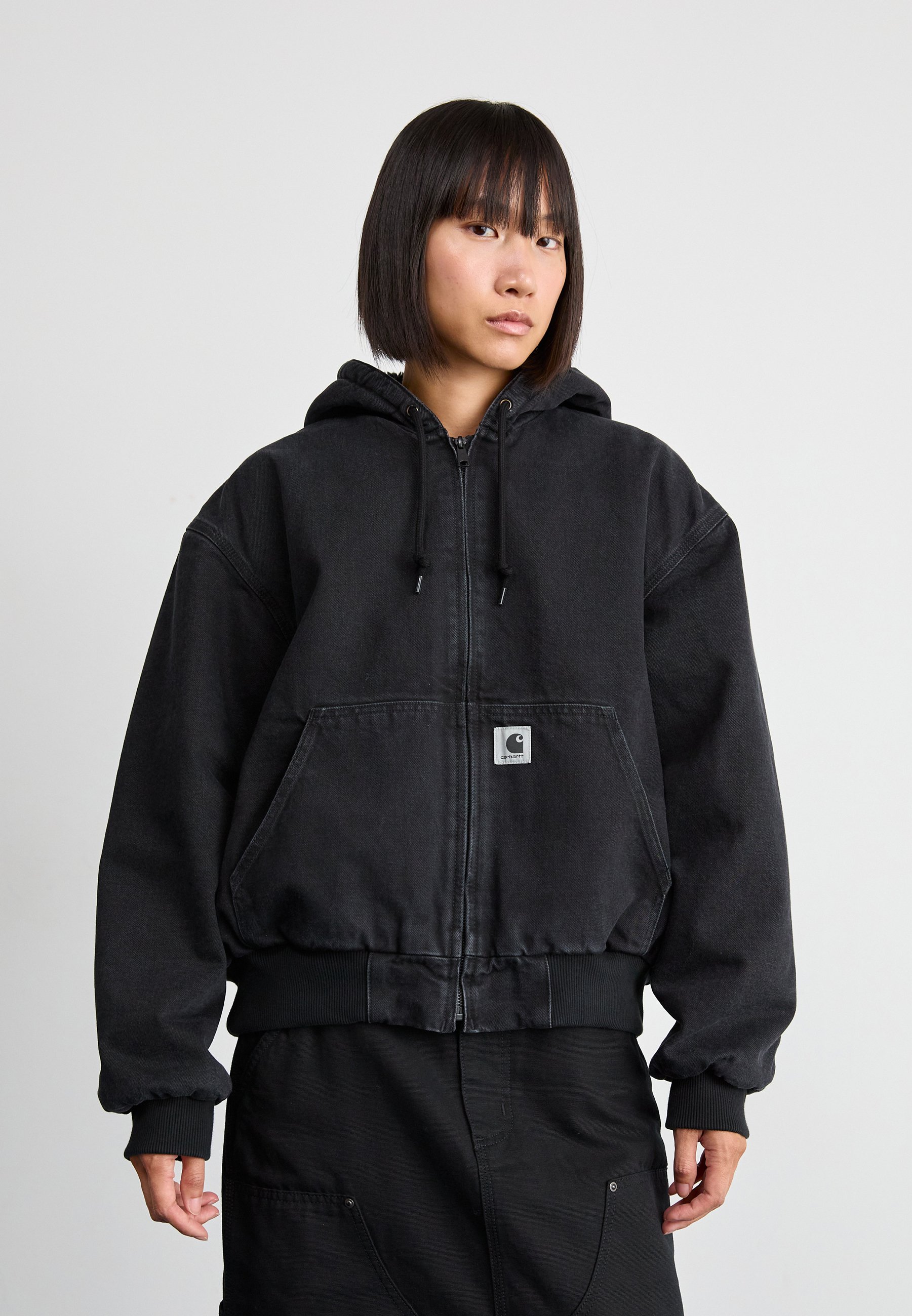 Wip Active Giubbotto Carhartt Nero Carhartt Wip Active Jacket 