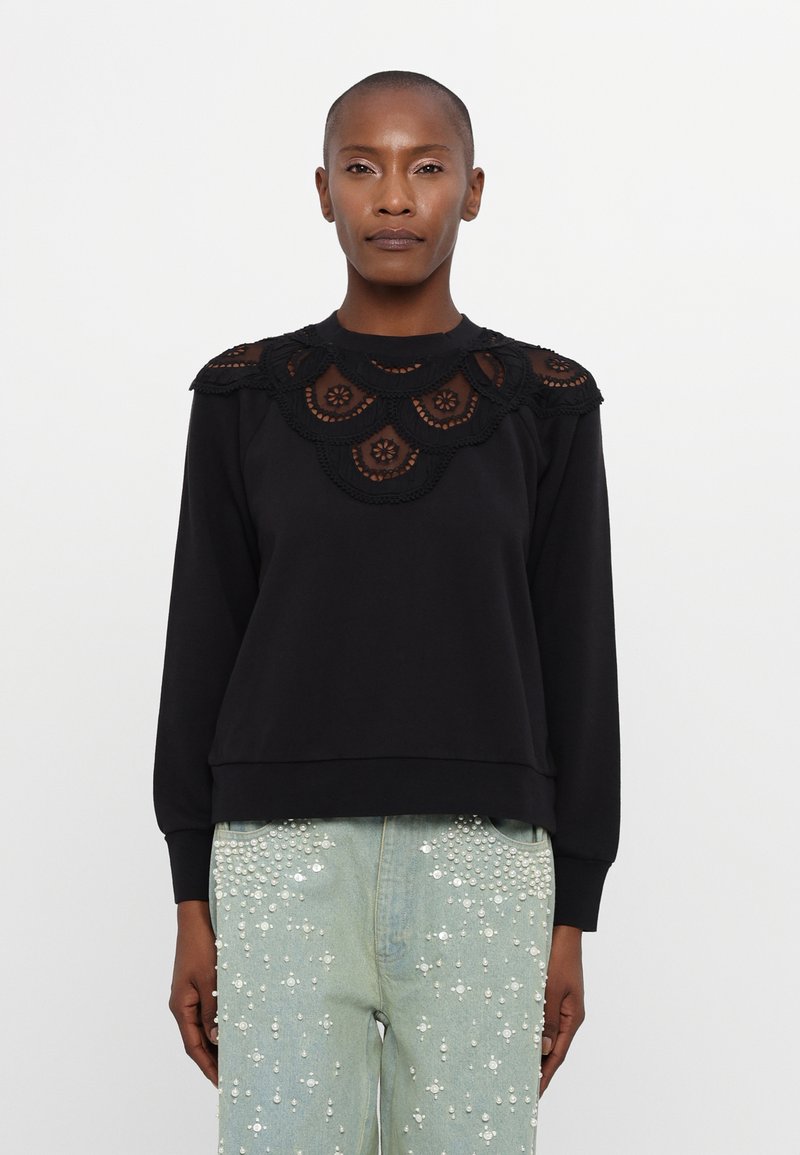 Sea - DREA EMBROIDERY - Sudadera - black, Ampliar