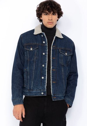 Schott TRUCK - Denim jacket - bleu
