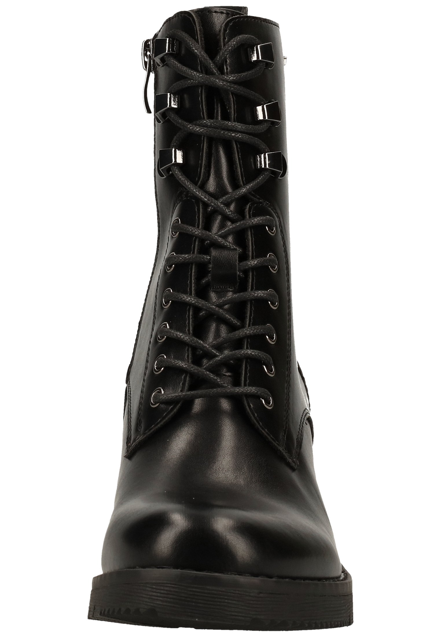 Enkellaarsjes met hoge hak black 00001 Enkellaarsjes met hoge hak black 00001