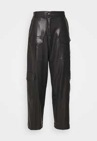 SERODOLI PANTALONE - Oldalzsebes nadrágok - black