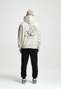 2Y Studios LAST FOR LIFE - Cipzáras pulóver - off white