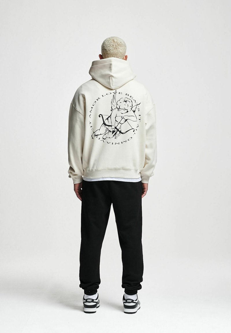 2Y Studios LAST FOR LIFE - Cipzáras pulóver - off white