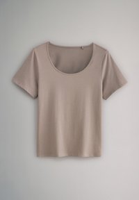 THE SET 5 PACK SLOUCH SHORT SLEEVE  REGULAR FIT - T-paita - black, brown, white