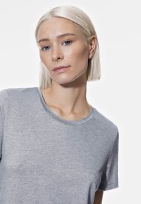 mey Pyjamashirt - light grey melange