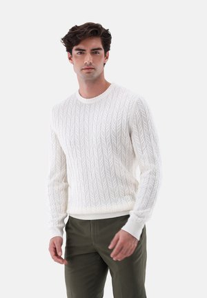 van Laack SAAWOS - Strickpullover - off-white