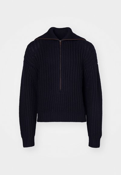 Emporio Armani FASHION - Πουλόβερ - blu navy