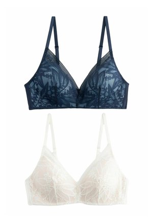 DETAIL 2 PACK NON WIRE - Soutien-gorge triangle - blue neutral