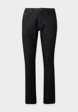 Emporio Armani, POCKETS PANT - Vaqueros rectos - black denim