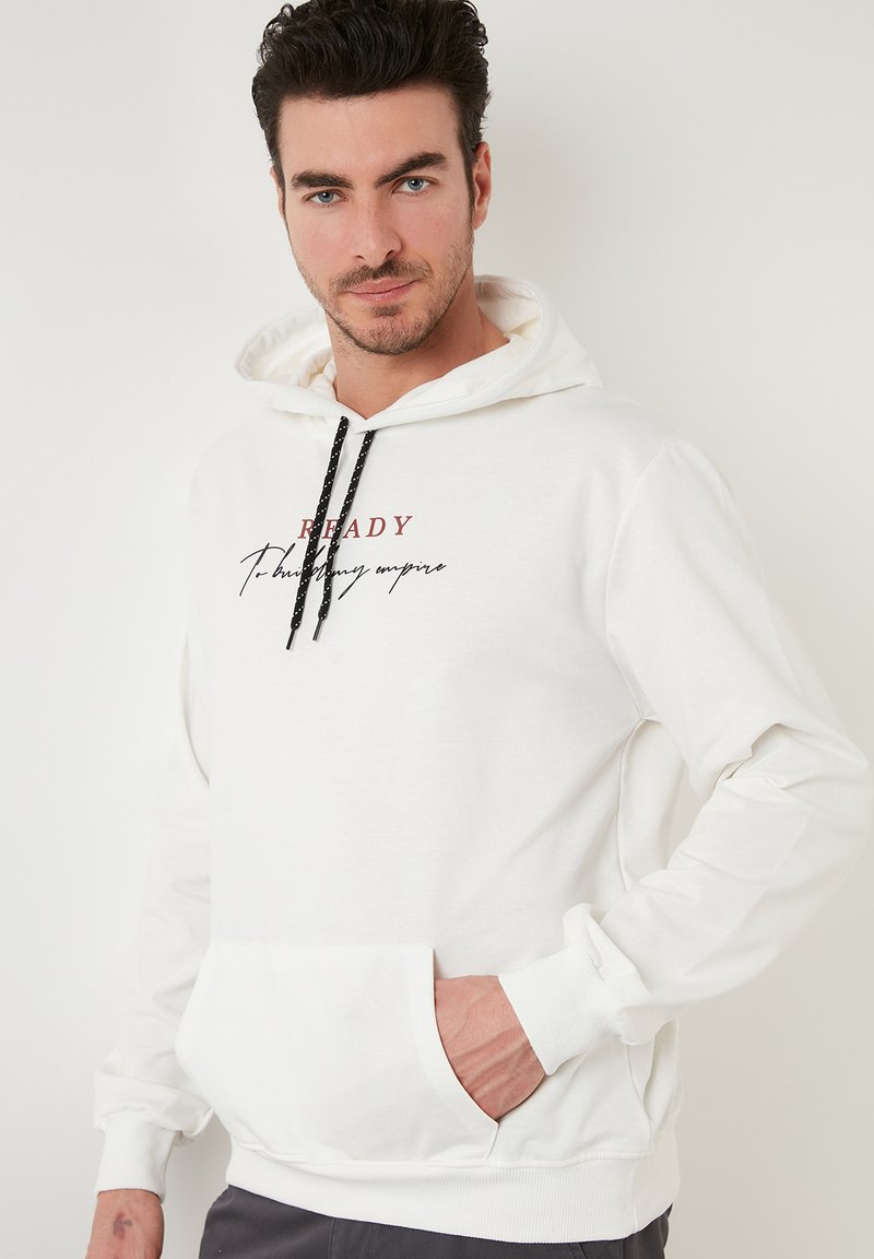 Buratti KANGAROO - Kapucni - ecru