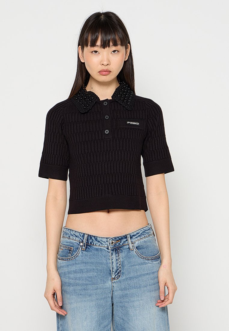 pinko Trui zwart pinko Trui zwart
