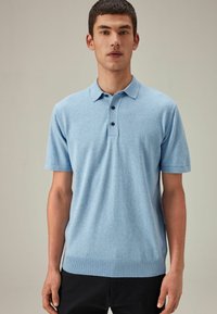 Next SHORT SLEEVE - REGULAR FIT - Piké - light blue