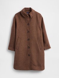 BALLOON CAR COAT - Casaco clássico - black