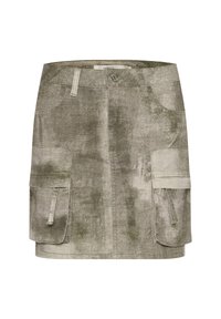 EMELEN  - Pencil skirt - silver sage denim