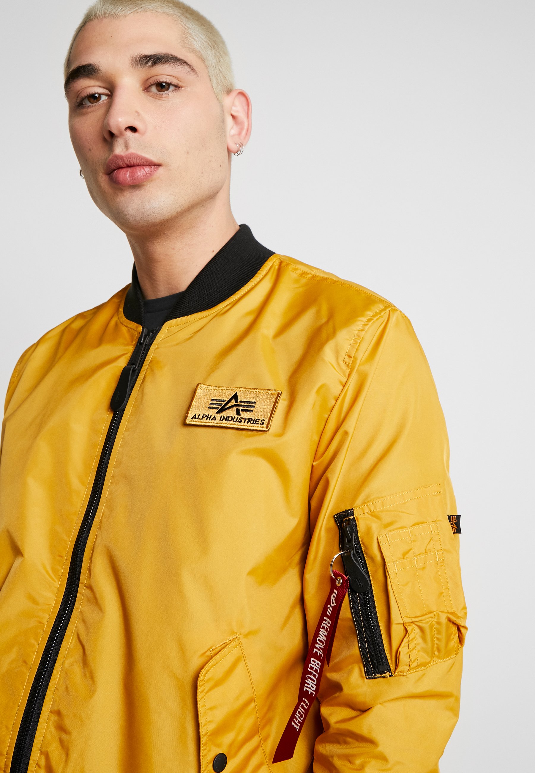 alpha industries bumblebee jacket
