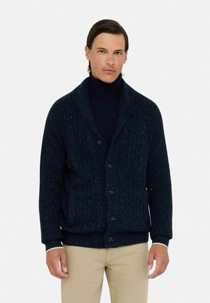 CABLE - Kardigán - dark blue