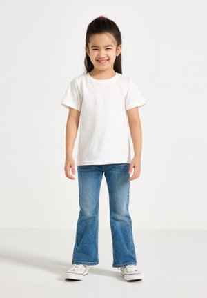 Lindex, FREJA JERSERY FLARE - Džínsy s rovným strihom - denim