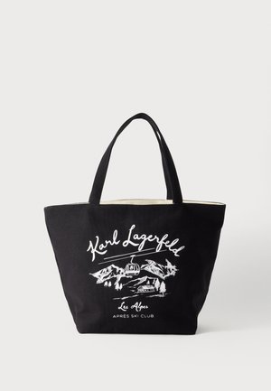 KARL LAGERFELD, K/ESSENTIAL APRES SKI - Чанта за пазаруване - black