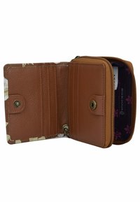 ANUSCHKA HANDPAINTED RFID - Portemonnee - cleopatra's leopard tan