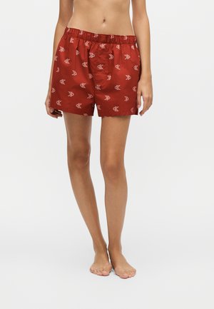 Calvin Klein Underwear, PYJAMA SHORTS - COTTON POPLIN - Долнище на пижама - rio red