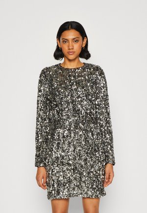 Selected Femme Cocktailjurk - silver