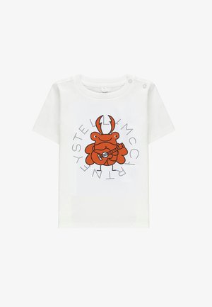 Stella McCartney Kids, T-SHIRT WITH PRINT UNISEX - T-shirt con stampa - bianco